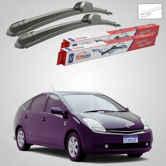 Ștergătoare Toyota Prius W20 NHW20 2003-2009 | Set Față Flat – TeamCar®