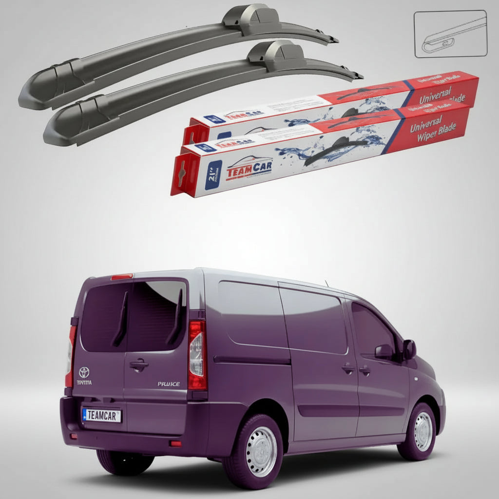 Ștergătoare Toyota Proace I Van 2-Doors 2013-2016 | Set Față Flat – TeamCar®