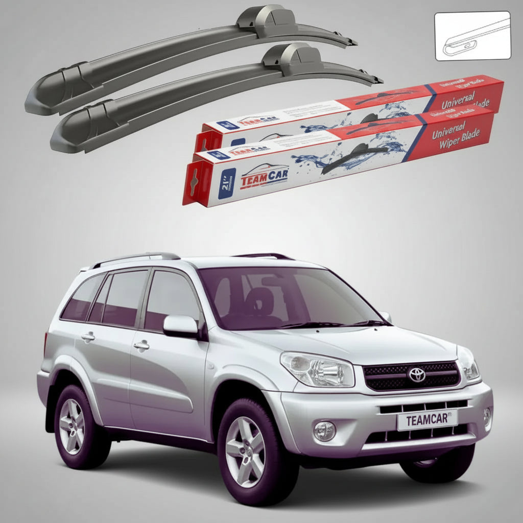 Ștergătoare Toyota RAV4 A2 XA20 2000-2006 | Set Față Flat – TeamCar®