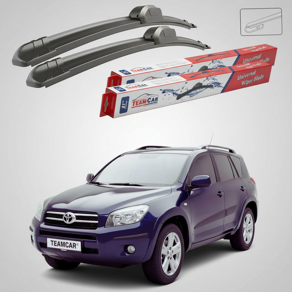 Ștergătoare Toyota RAV4 A3 XA30 2006-2012 | Set Față Flat – TeamCar®