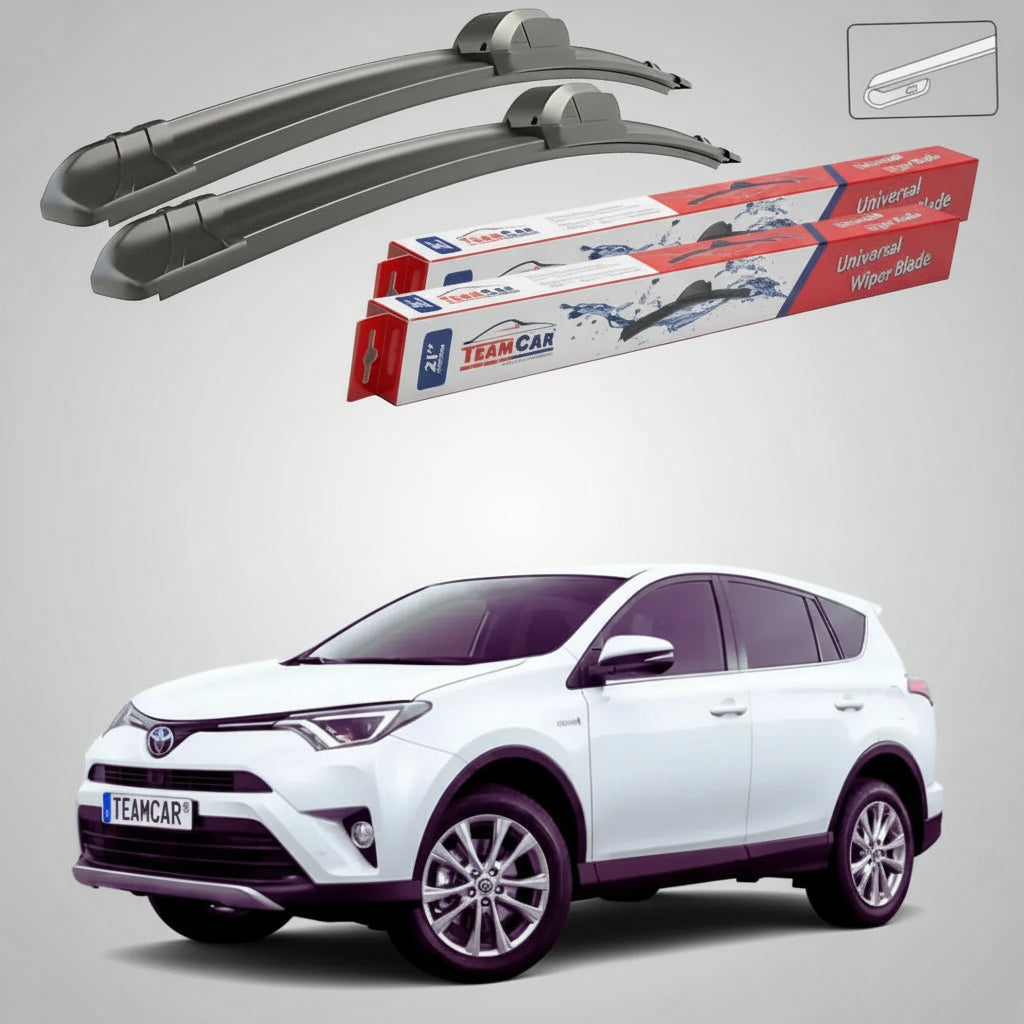 Ștergătoare Toyota RAV4 A4 XA40 2012-2018 | Set Față Flat – TeamCar®
