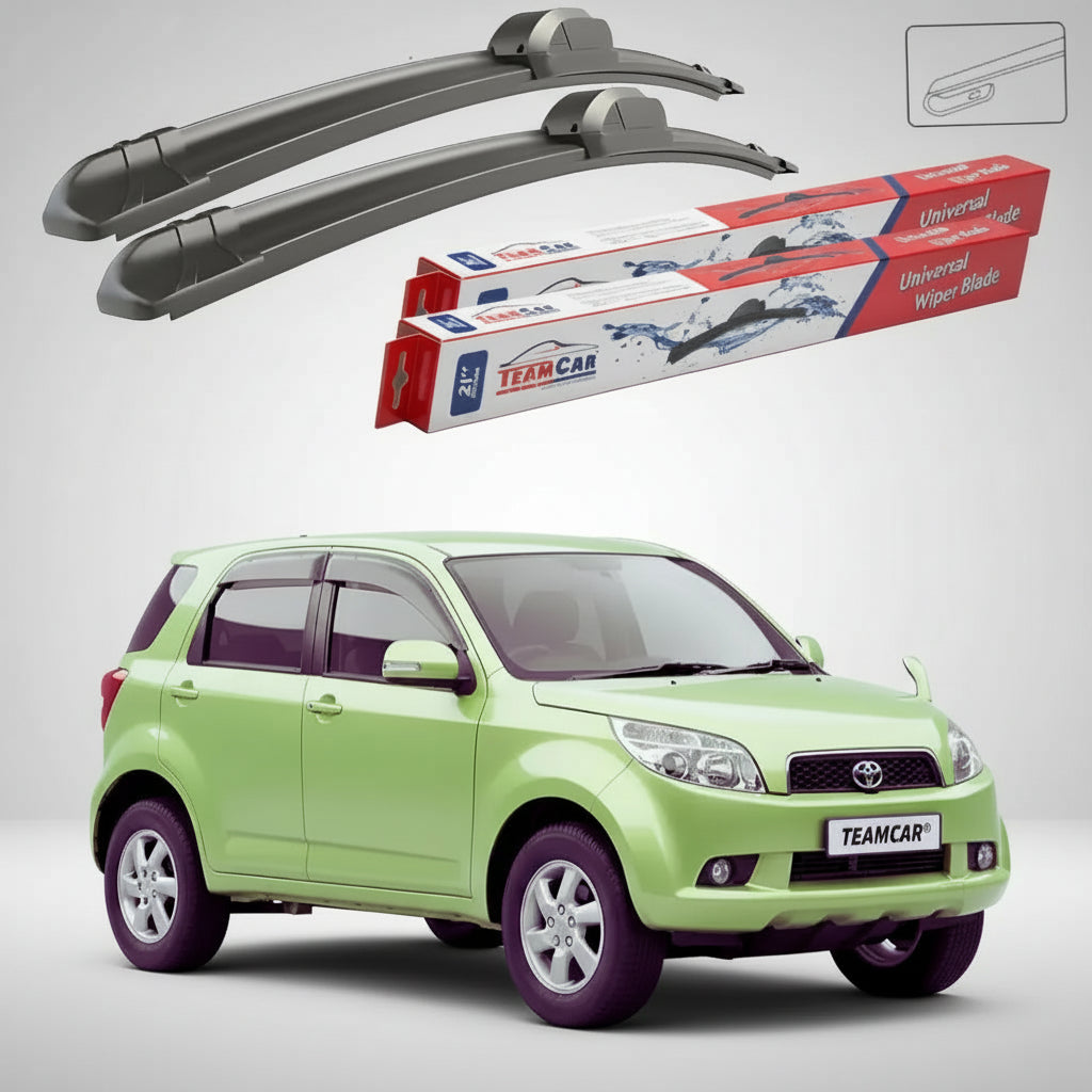 Ștergătoare Toyota Rush J200 2005-prezent | Set Față Flat – TeamCar®