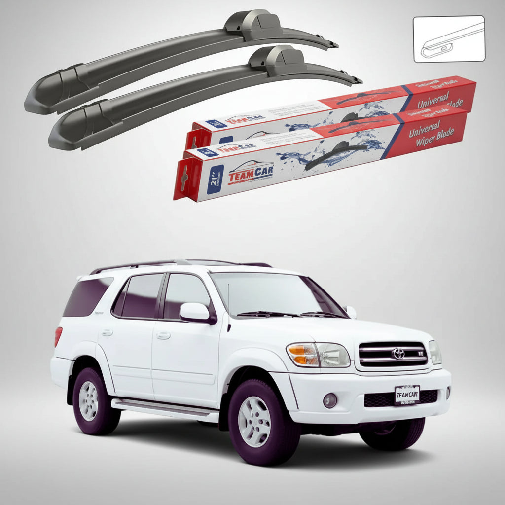 Ștergătoare Toyota Sequoia K3 K4 2000-2007 | Set Față Flat – TeamCar®