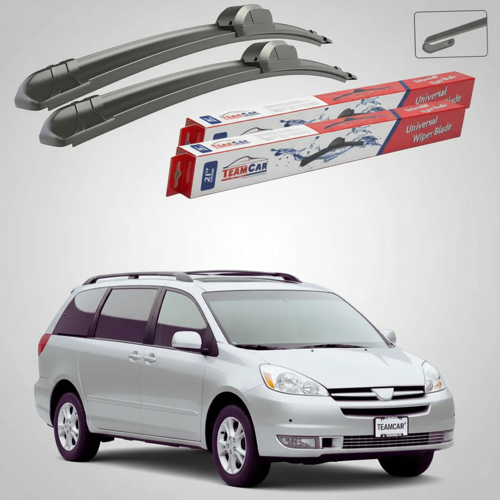 Ștergătoare Toyota Sienna L2 XL20 2006-2010 | Set Față Flat – TeamCar®