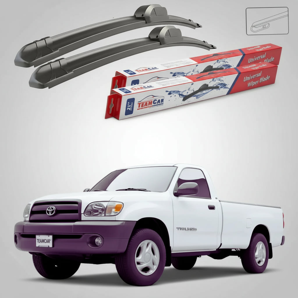 Ștergătoare Toyota Tundra K3 K4 1999-2006 | Set Față Flat – TeamCar®