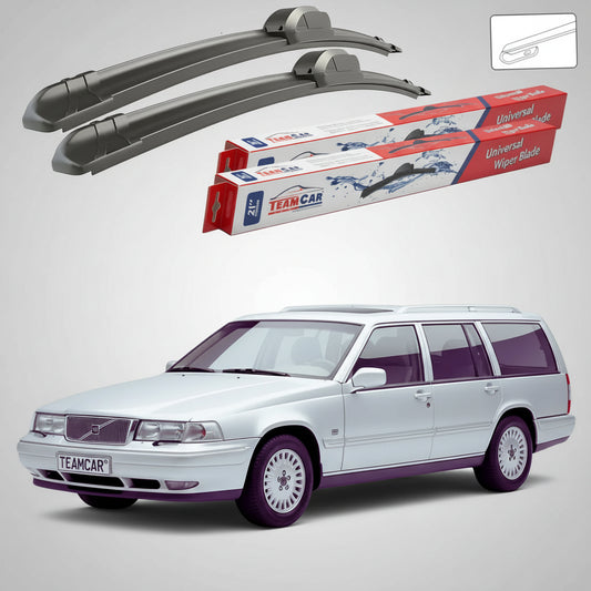 Ștergătoare Volvo 960 S90 V90 1990-1998 | Set Față Flat – TeamCar®