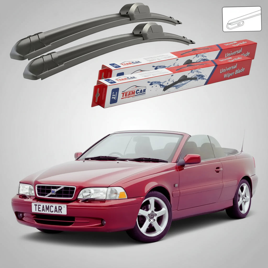 Ștergătoare Volvo C70 I 1998-2005 | Set Față Flat – TeamCar®