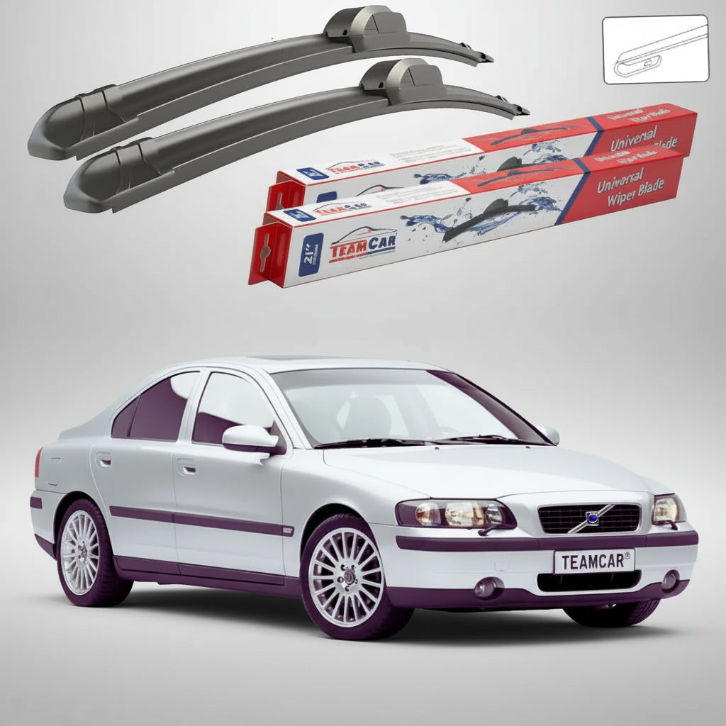 Ștergătoare Volvo S60 I 2000-2004 | Set Față Flat – TeamCar®