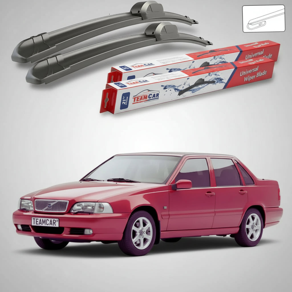 Ștergătoare Volvo S70 LS 1997-2000 | Set Față Flat – TeamCar®