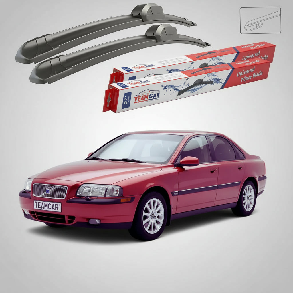 Ștergătoare Volvo S80 I 1998-2004 | Set Față Flat – TeamCar®