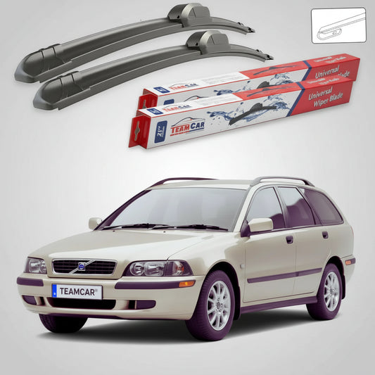 Ștergătoare Volvo V40 I VW 2000-2004 | Set Față Flat – TeamCar®