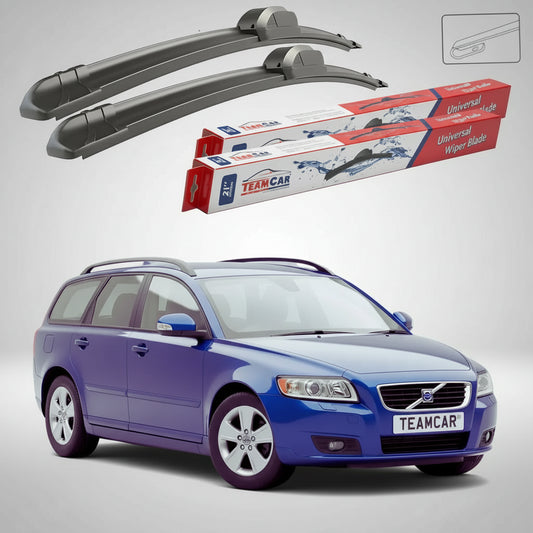 Ștergătoare Volvo V50 2004-2012 | Set Față Flat – TeamCar®
