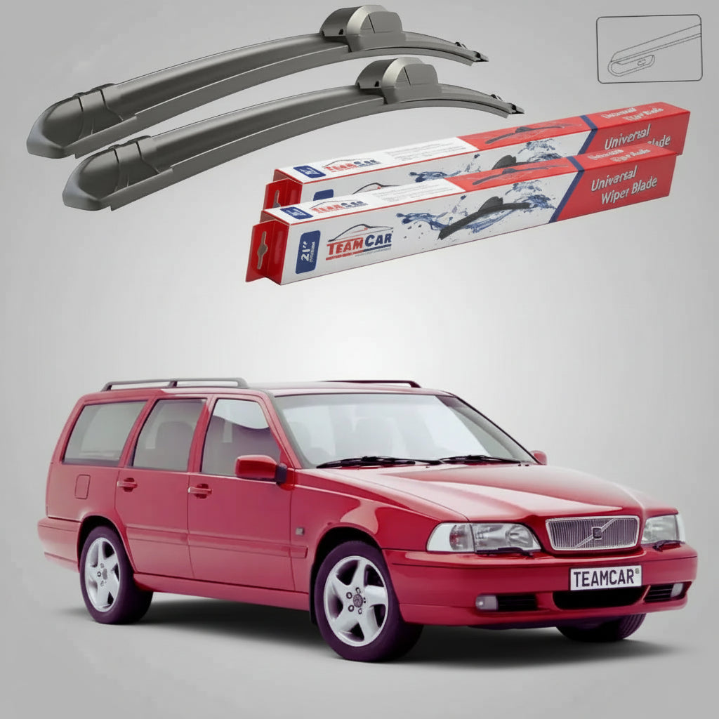 Ștergătoare Volvo V70 I 1997-2000 | Set Față Flat – TeamCar®