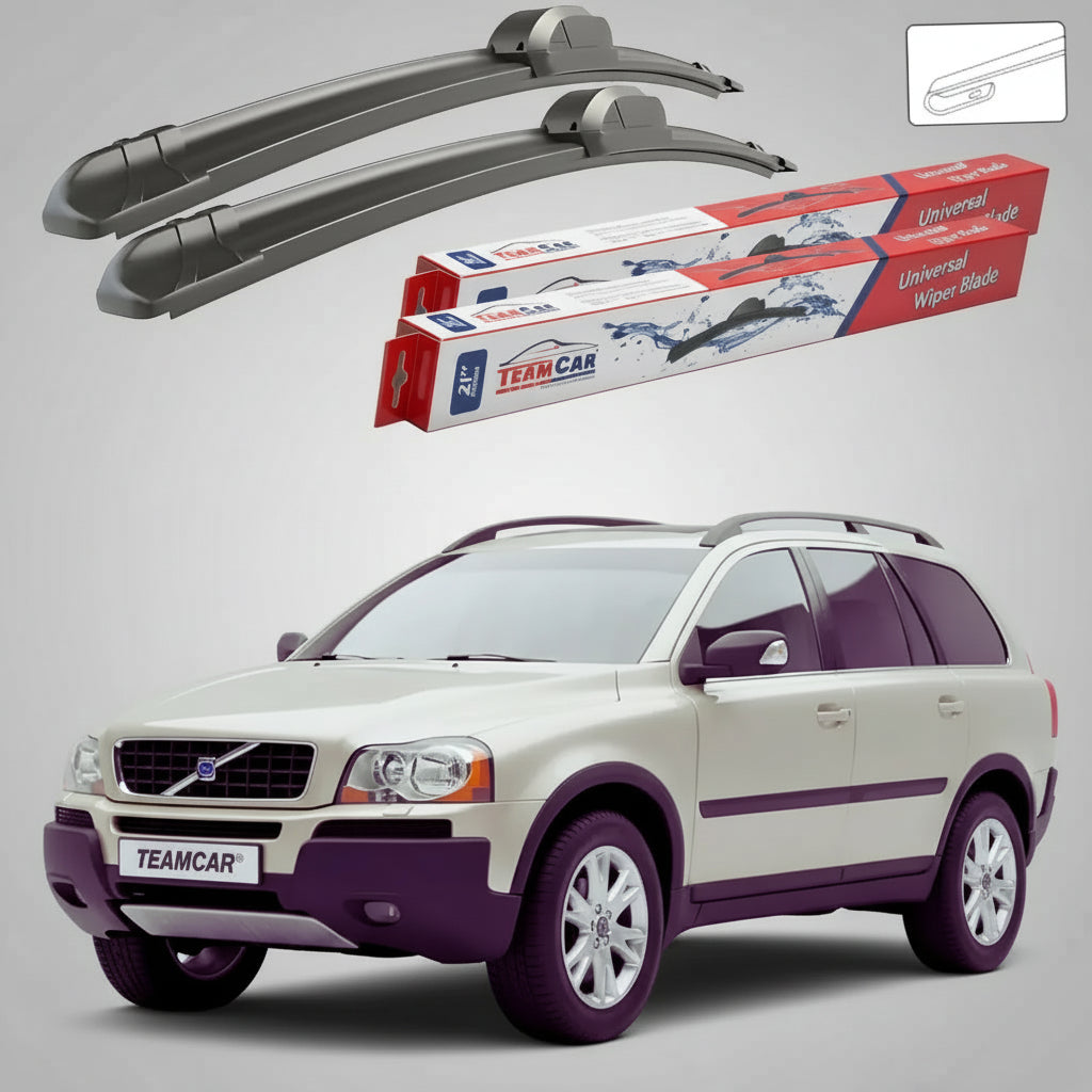 Ștergătoare Volvo XC90 I 2002-2004 | Set Față Flat – TeamCar®