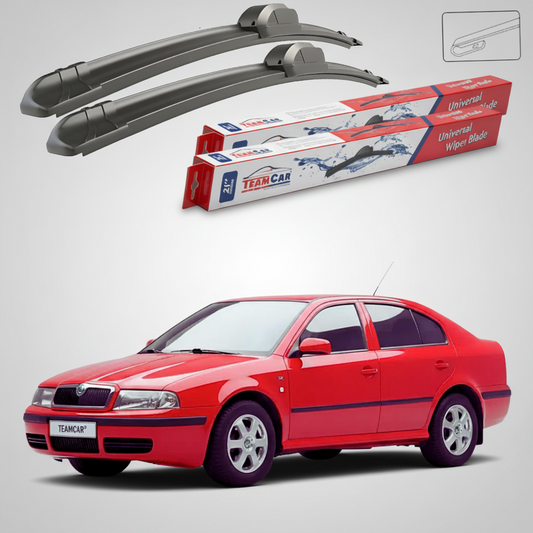 Ștergătoare Skoda Octavia I (1U2) (1996–2010) | Set Față Flat – TeamCar®