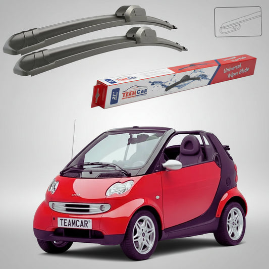 Ștergătoare Smart Fortwo Cabrio 450 2001-2004 | Set Față Flat – TeamCar®