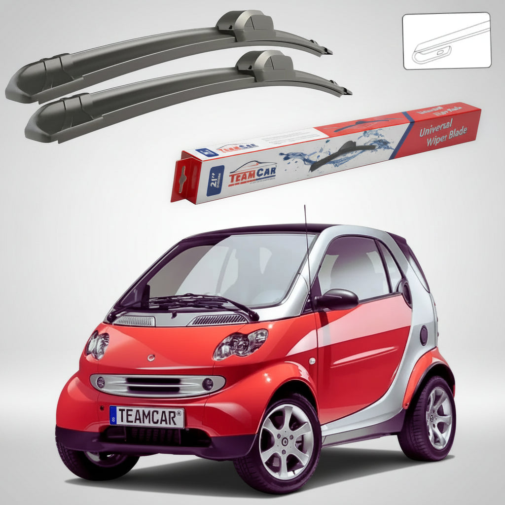 Ștergătoare Smart Fortwo Coupe 450 1998-2004 | Set Față Flat – TeamCar®