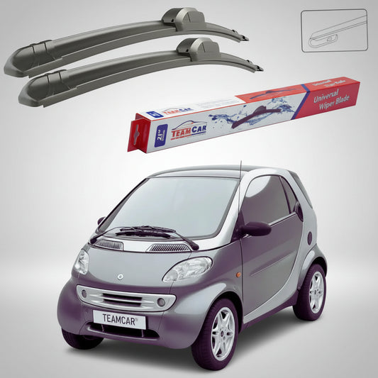 Ștergătoare Smart Fortwo Coupé 450 2004-2007 | Set Față Flat – TeamCar®