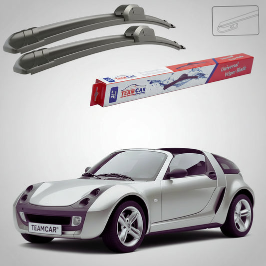 Ștergătoare Smart Roadster-Coupe 452 2003-2005 | Set Față Flat – TeamCar®