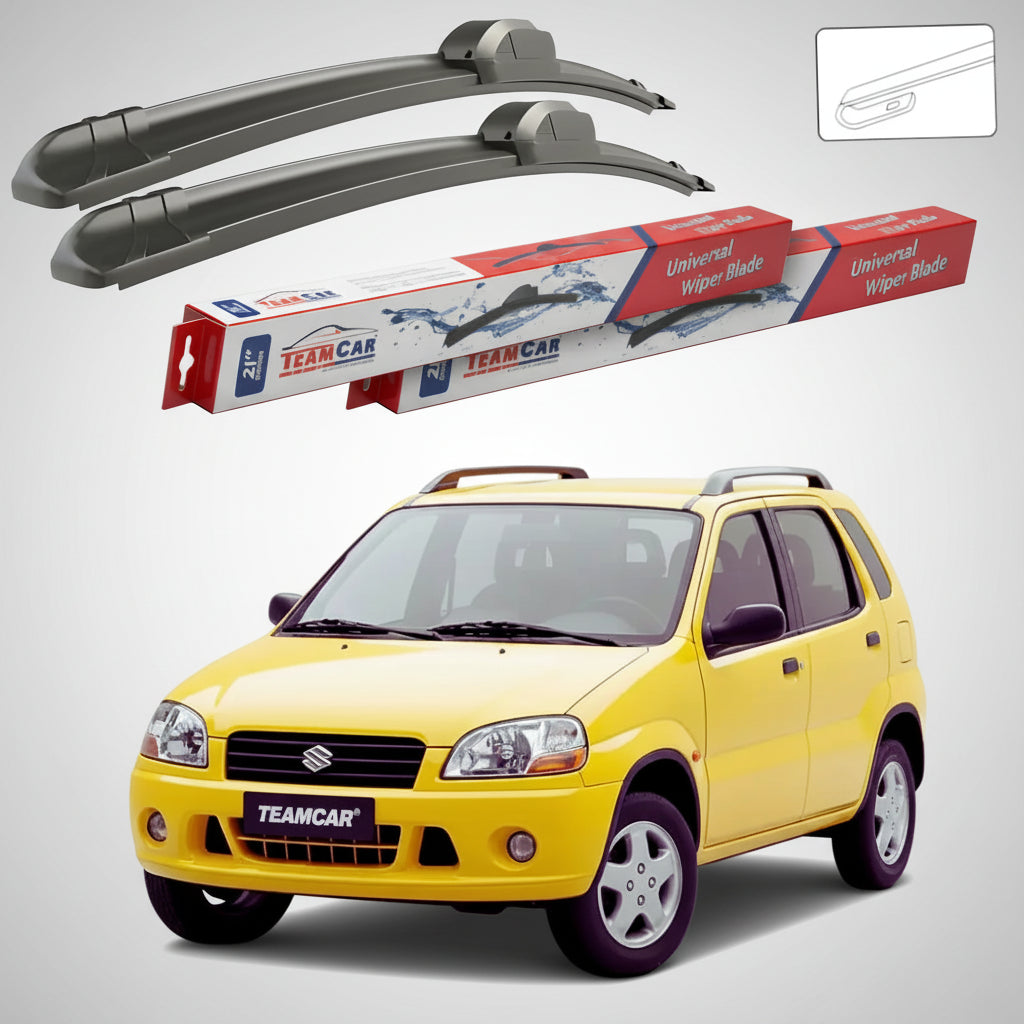 Ștergătoare Suzuki Ignis I FH 2000-2003 | Set Față Flat – TeamCar®