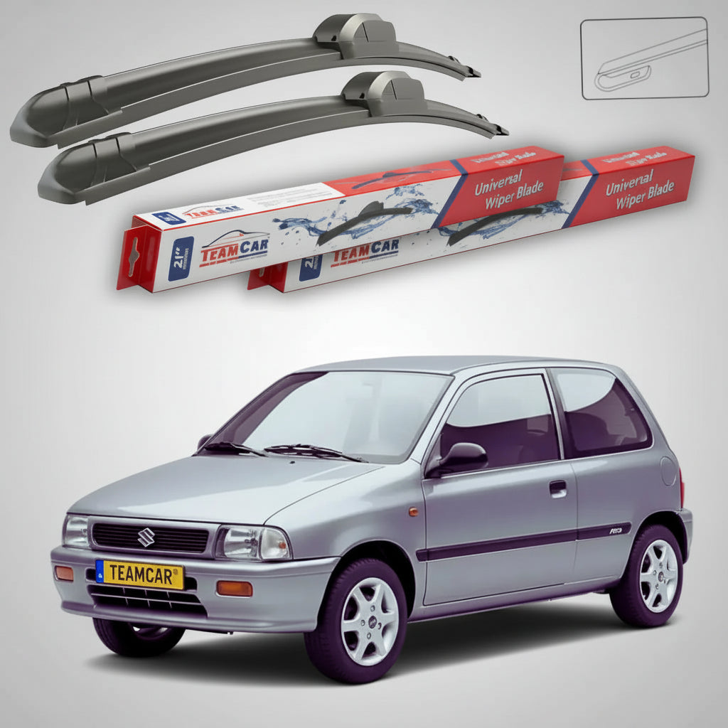 Ștergătoare Suzuki Alto III EF 1994-2002 | Set Față Flat – TeamCar®