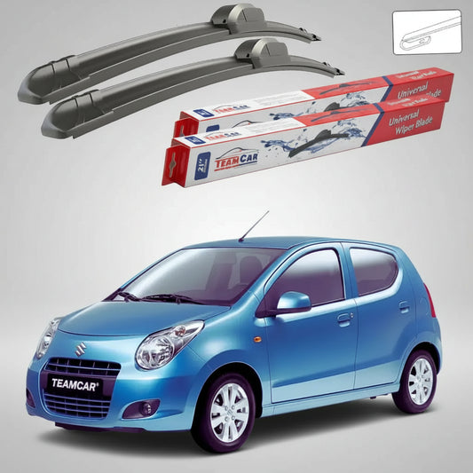 Ștergătoare Suzuki Alto V GF 2009-2015 | Set Față Flat – TeamCar®