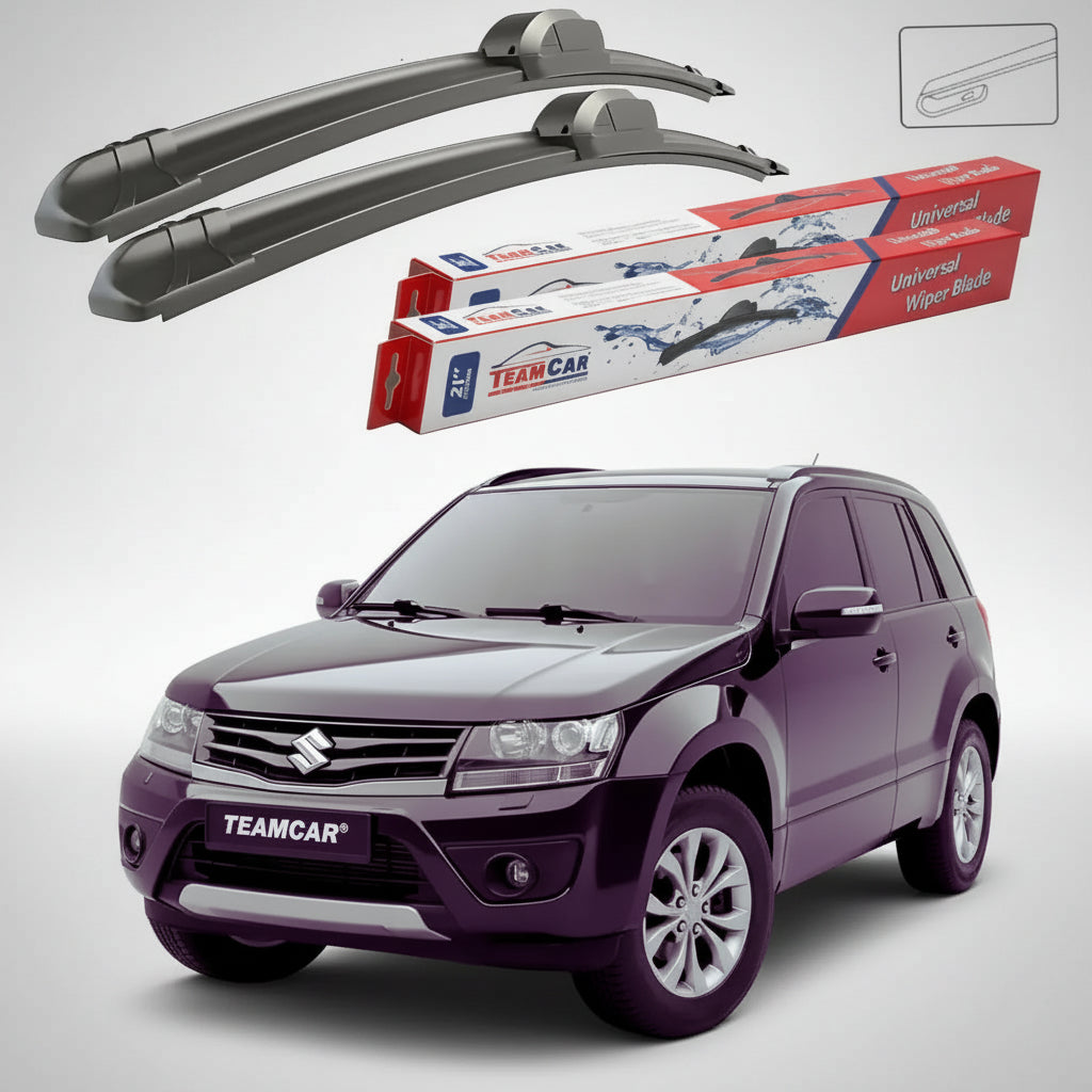 Ablaktörlő Suzuki Grand Vitara II JT 5 ajtós 2012-2015 | Lapos elülső készlet – TeamCar®