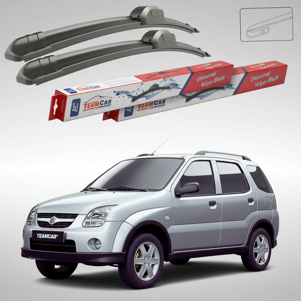 Ștergătoare Suzuki Ignis II MH Hatchback 2003-2007 | Set Față Flat – TeamCar®