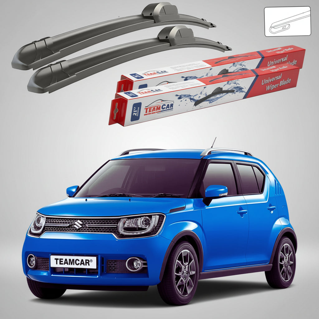 Ștergătoare Suzuki Ignis III MF Hatchback 2016+ | Set Față Flat – TeamCar®