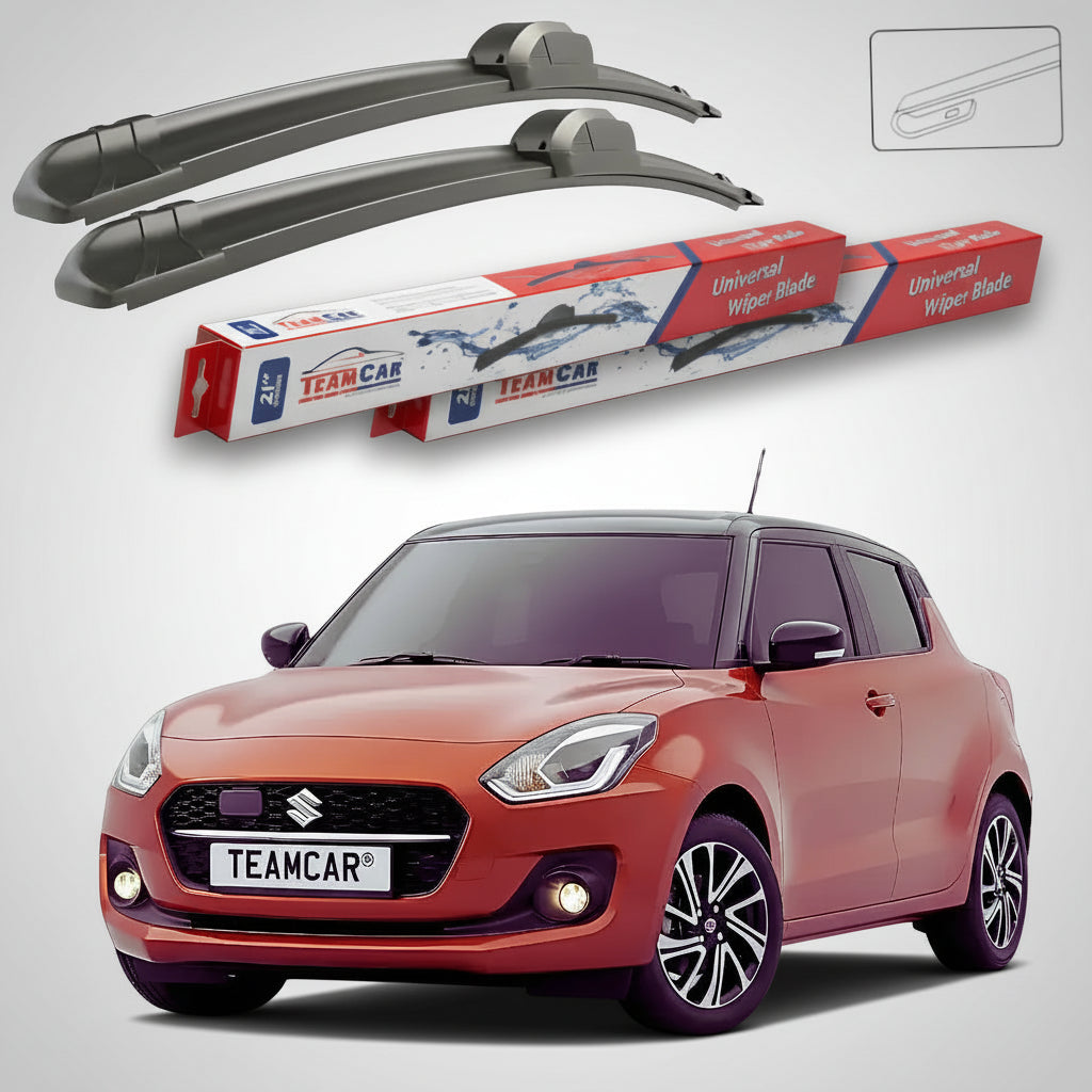 Ștergătoare Suzuki Swift AZ/A2L 2017-2024 | Set Față Flat – TeamCar®