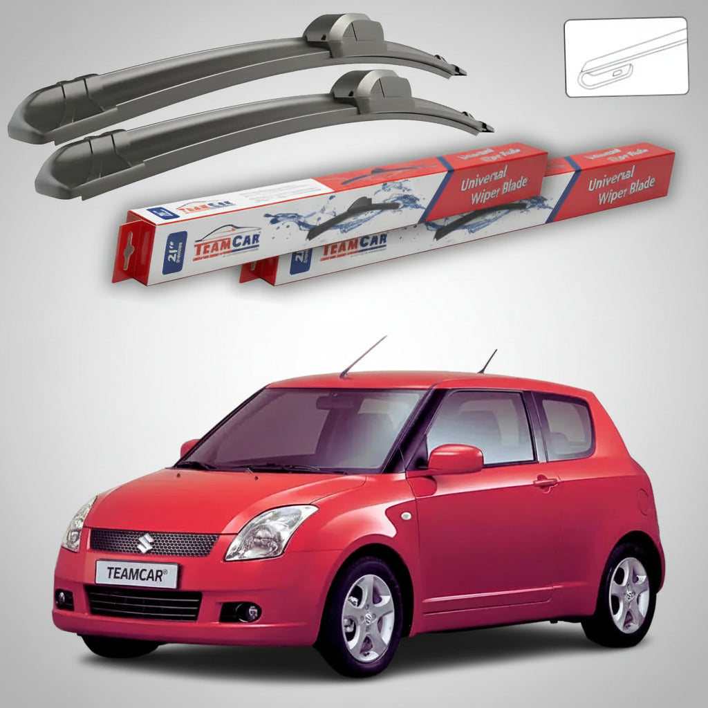 Ștergătoare Suzuki Swift FZ/NZ 3 Uși 2010-2017 | Set Față Flat – TeamCar®