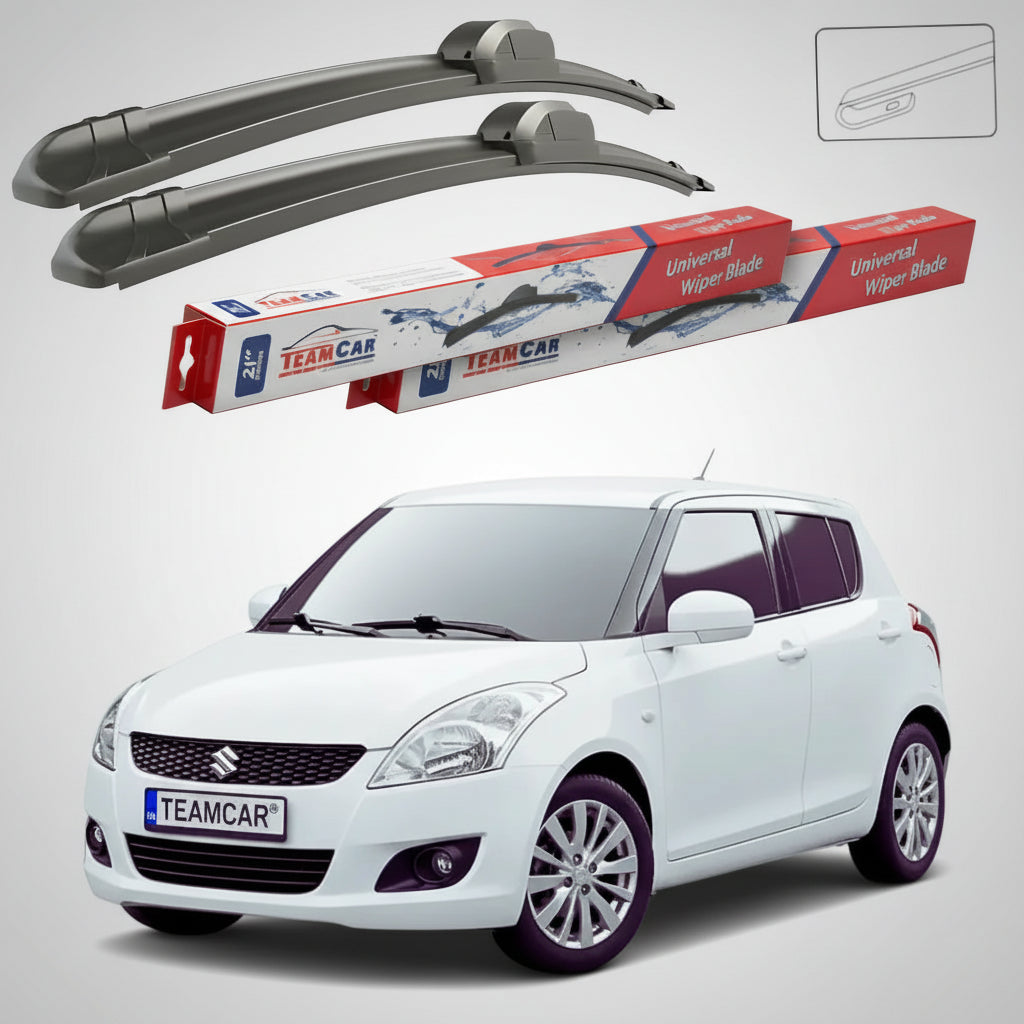 Ștergătoare Suzuki Swift FZ/NZ 5 Uși 2010-2017 | Set Față Flat – TeamCar®