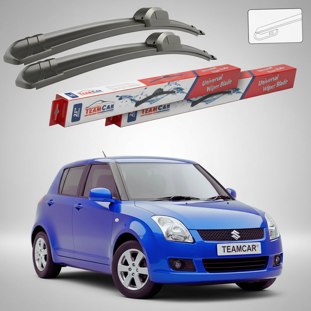 Ștergătoare Suzuki Swift MZ/EZ 2005-2010 | Set Față Flat – TeamCar®