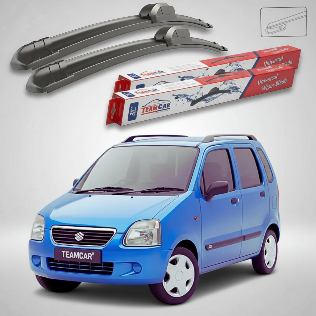 Ștergătoare Suzuki Wagon R+ MM 2000-2007 | Set Față Flat – TeamCar®