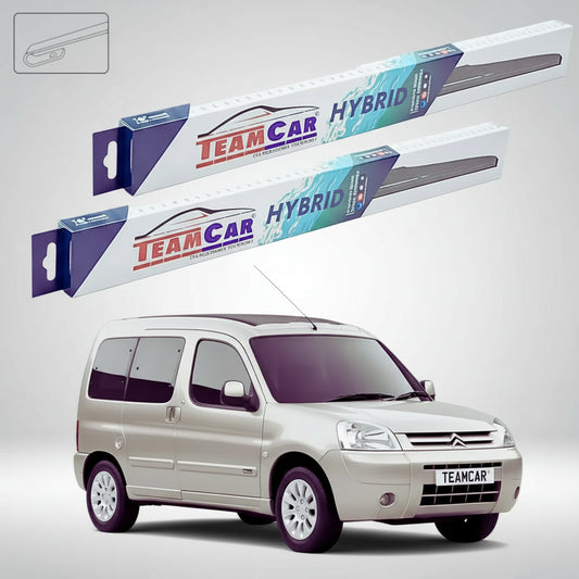 Ștergătoare Citroën Berlingo Gen I Facelift (M59) MPV 2002-2011 | Set Față Hibrid – TeamCar®