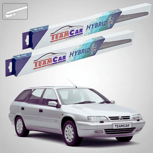 Ștergătoare Citroën Xantia Break X2 Facelift Estate 1998-1999 | Set Față Hibrid – TeamCar®