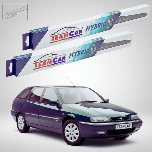 Ștergătoare Citroën Xantia Break X2 Facelift Estate 1999-2001 | Set Față Hibrid – TeamCar®