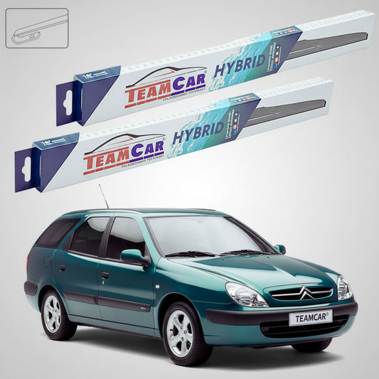 Ștergătoare Citroën Xsara Break N2 Estate 1998-2005 | Set Față Hibrid – TeamCar®