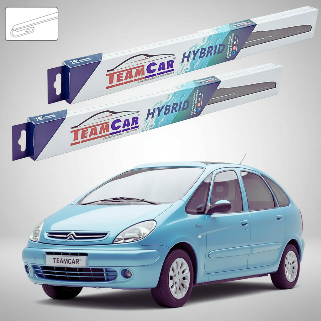 Ștergătoare Citroën Xsara Picasso N68 1999-2005 | Set Față Hibrid – TeamCar®
