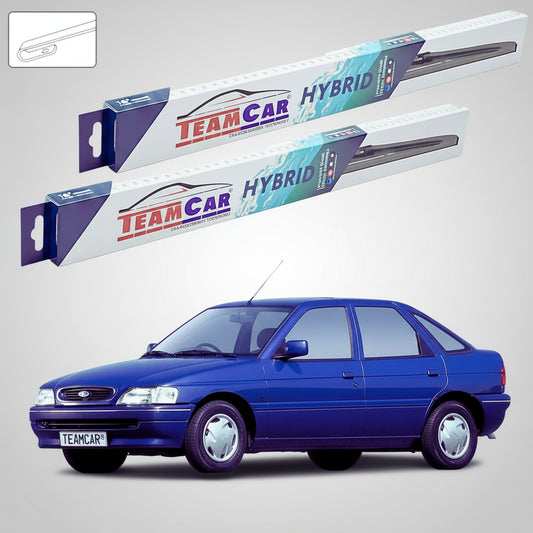 Ștergătoare Ford Escort Gen V VI Hatchback 1990-1994 | Set Față Hibrid – TeamCar®