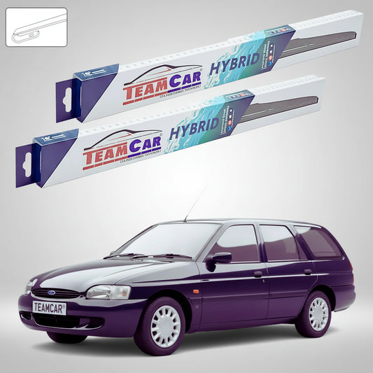 Ștergătoare Ford Escort Gen VII Estate Turnier 1995-2001 | Set Față Hibrid – TeamCar®