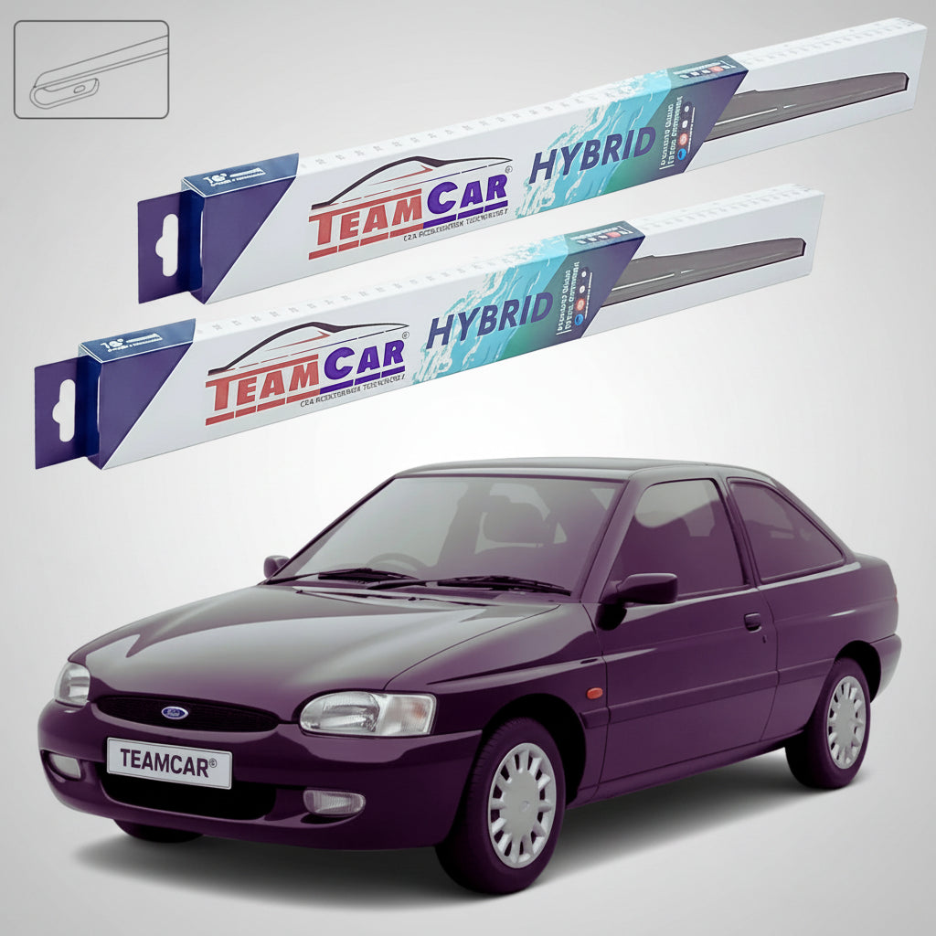 Ștergătoare Ford Escort Gen VII Hatchback 1995-2001 | Set Față Hibrid – TeamCar®