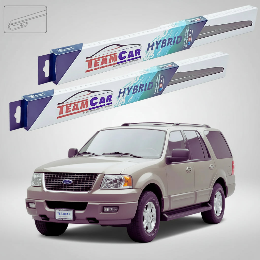Ștergătoare Ford Expedition SUV Gen II 2002-2006 | Set Față Hibrid – TeamCar®