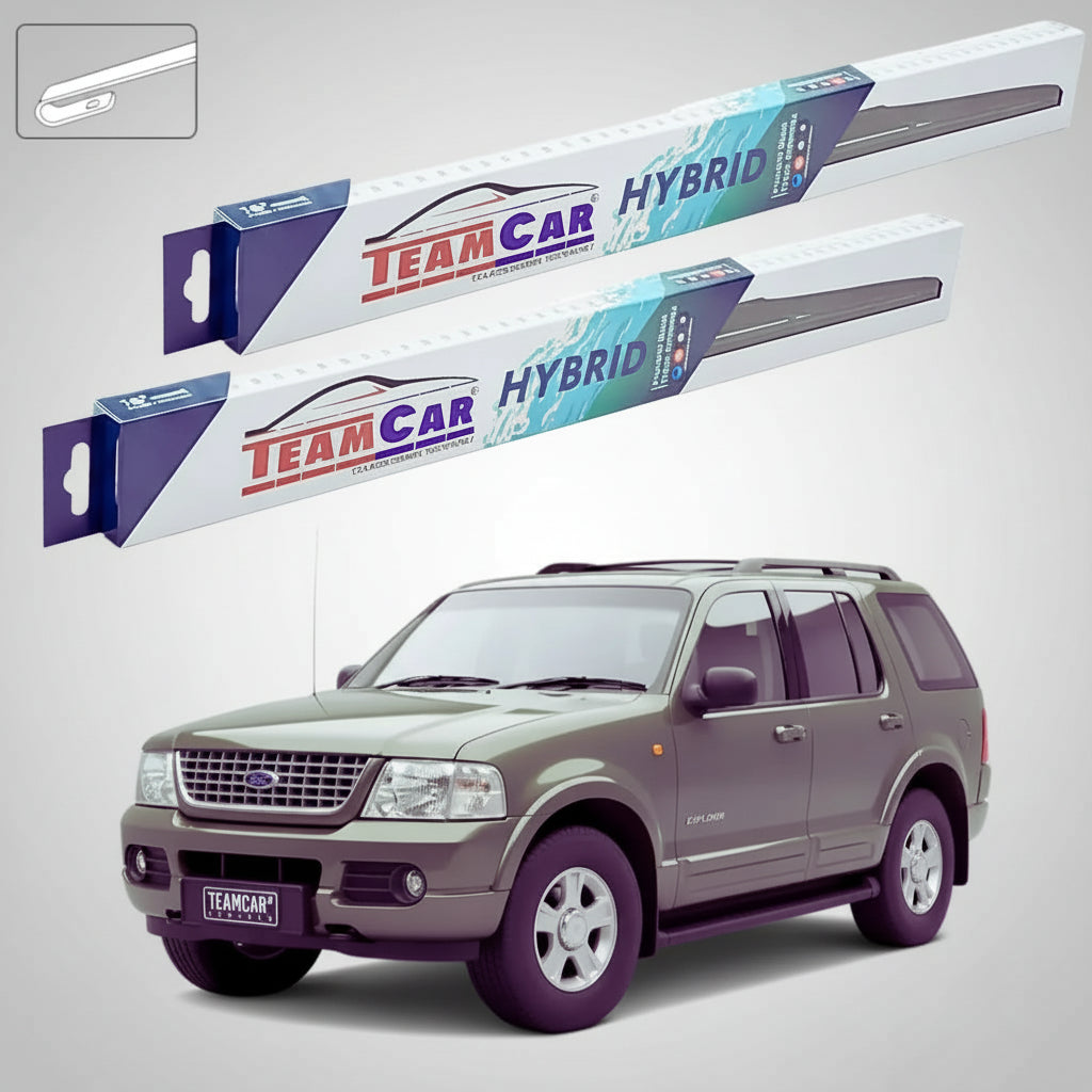 Ștergătoare Ford Explorer SUV Gen III 2001 | Set Față Hibrid – TeamCar®