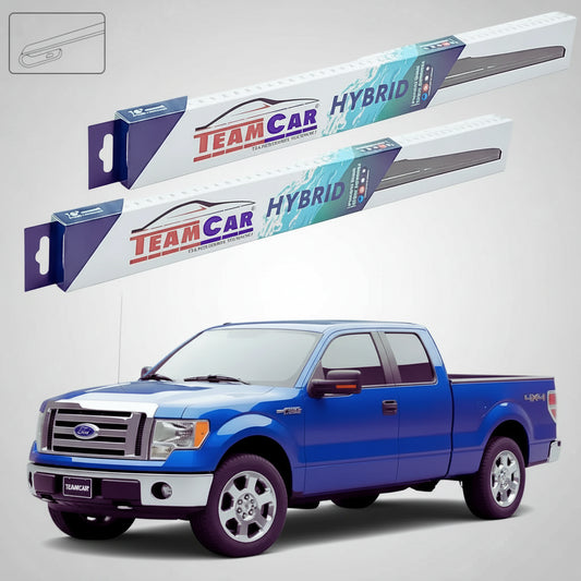 Ștergătoare Ford F150 Extended Cab Pick-up Gen XII+ 2008-prezent | Set Față Hibrid – TeamCar®
