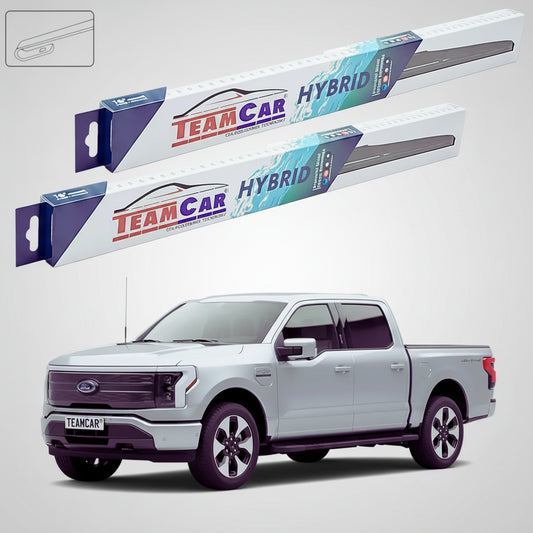 Ștergătoare Ford F150 Lightning Pick-up 2022-prezent | Set Față Hibrid – TeamCar®