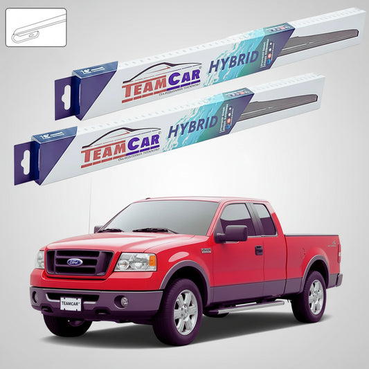 Ștergătoare Ford F150 Pick-up Gen XI 2003-2007 | Set Față Hibrid – TeamCar®