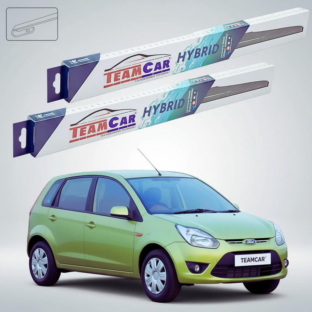 Ștergătoare Ford Figo Hatchback 2010-prezent | Set Față Hibrid – TeamCar®