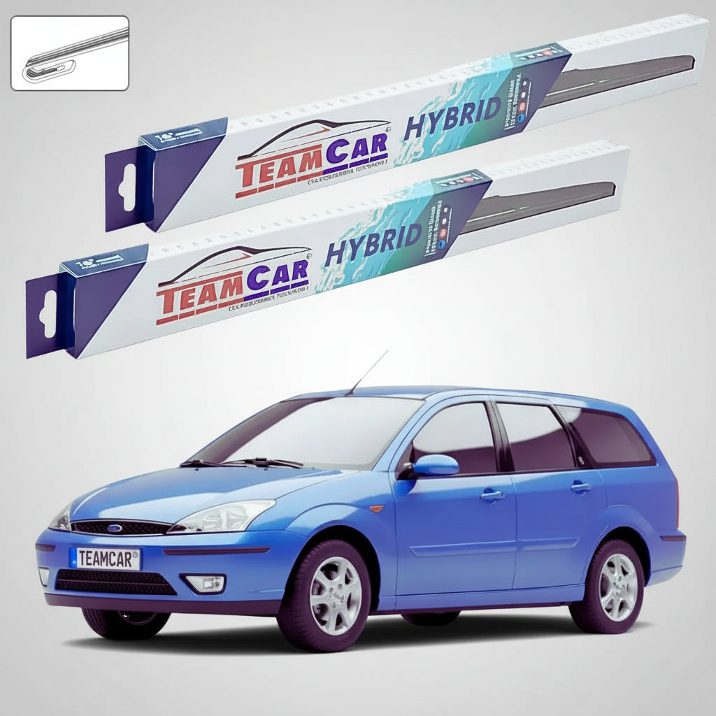 Ștergătoare Ford Focus Gen I DNW Estate 1999-2004 | Set Față Hibrid – TeamCar®