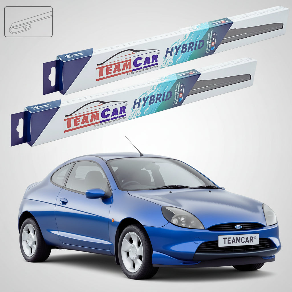 Ștergătoare Ford Puma Coupe 1997-2002 | Set Față Hibrid – TeamCar®